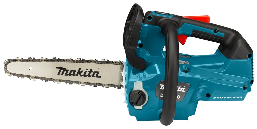 Makita DUC256CZ 2 x 18 voltios Tophandle Motosierra 25 cm excl. baterías y cargador