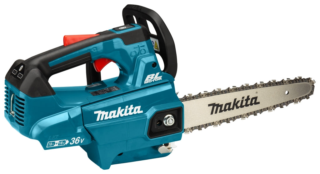 Makita DUC256CZ 2 x 18 voltios Tophandle Motosierra 25 cm excl. baterías y cargador